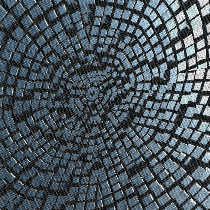 Sideview of Machine Washable Transitional Midnight Gray Rug, wshpat561