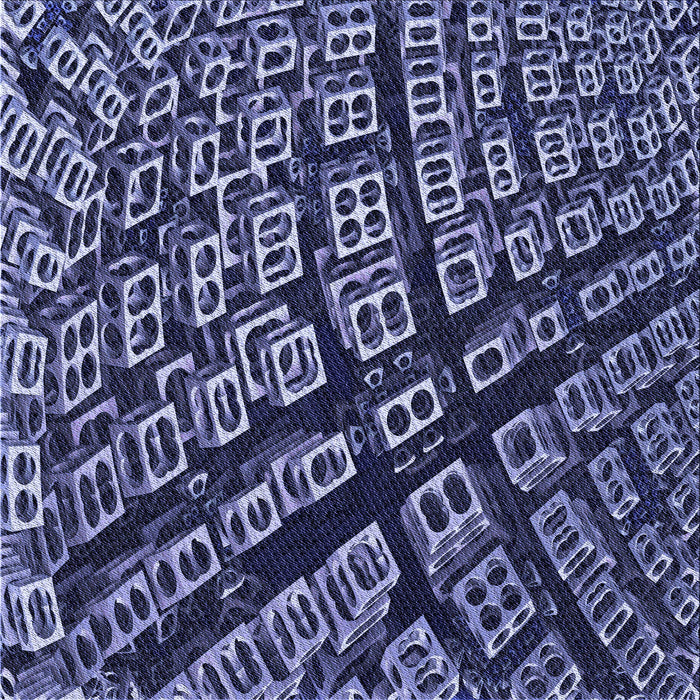 Round Machine Washable Transitional Purple Rug, wshpat562blu