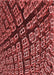 Patterned Dark Red Rug, pat562rd