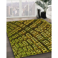 Patterned Red Rug, pat562yw