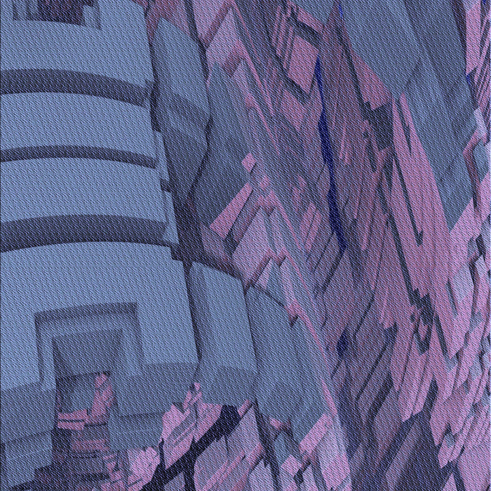 Machine Washable Transitional Periwinkle Purple Rug, wshpat563blu