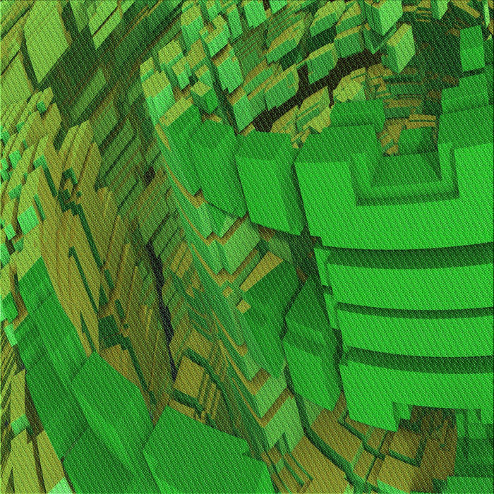 Round Machine Washable Transitional Lime Green Rug, wshpat563grn