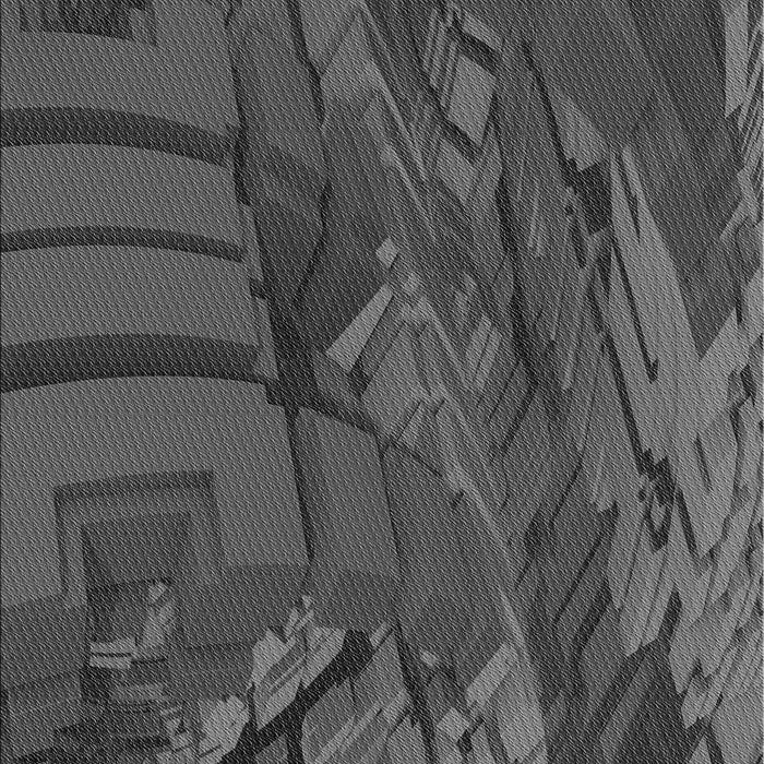 Machine Washable Transitional Dark Gray Black Rug, wshpat563gry