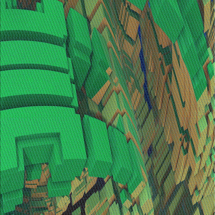 Machine Washable Transitional Army Green Rug, wshpat563lblu