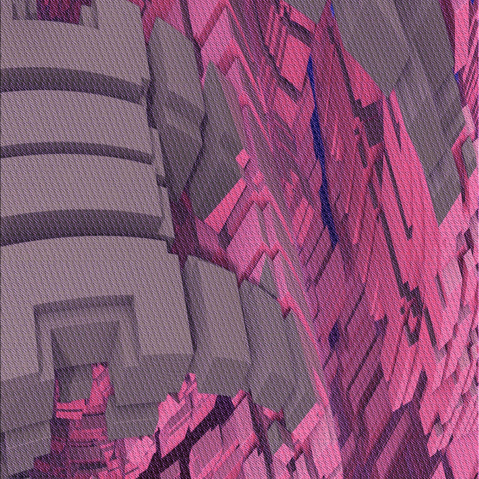 Machine Washable Transitional Burnt Pink Rug, wshpat563pur