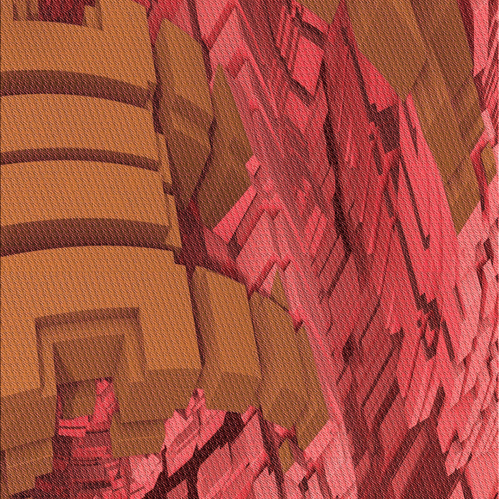 Machine Washable Transitional Red Rug, wshpat563rd