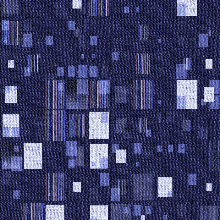 Machine Washable Transitional Night Blue Rug, wshpat565blu