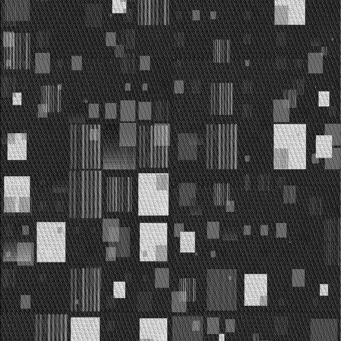 Patterned Midnight Gray Rug, pat565gry