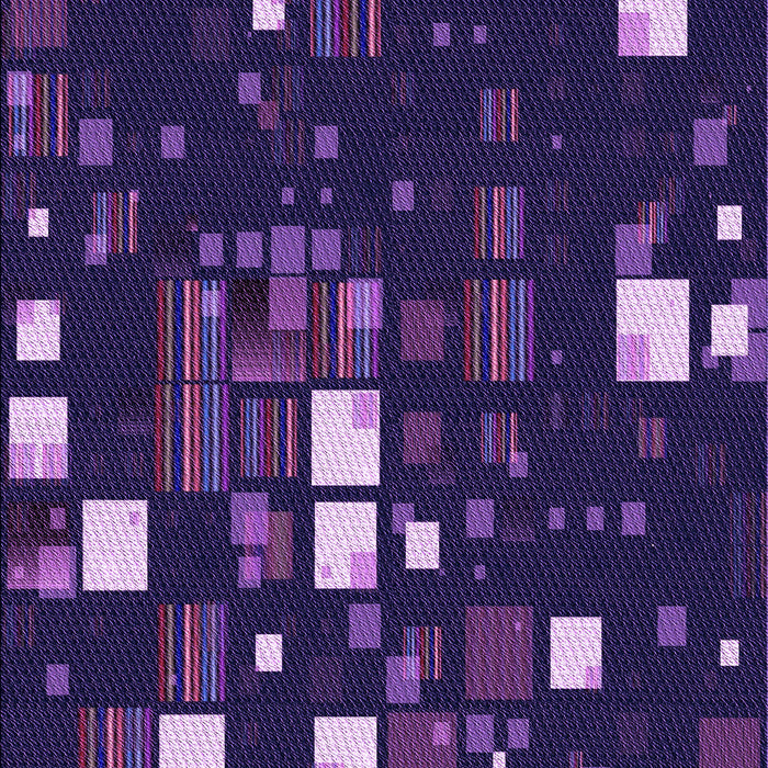 Machine Washable Transitional Purple Violet Purple Rug, wshpat565pur