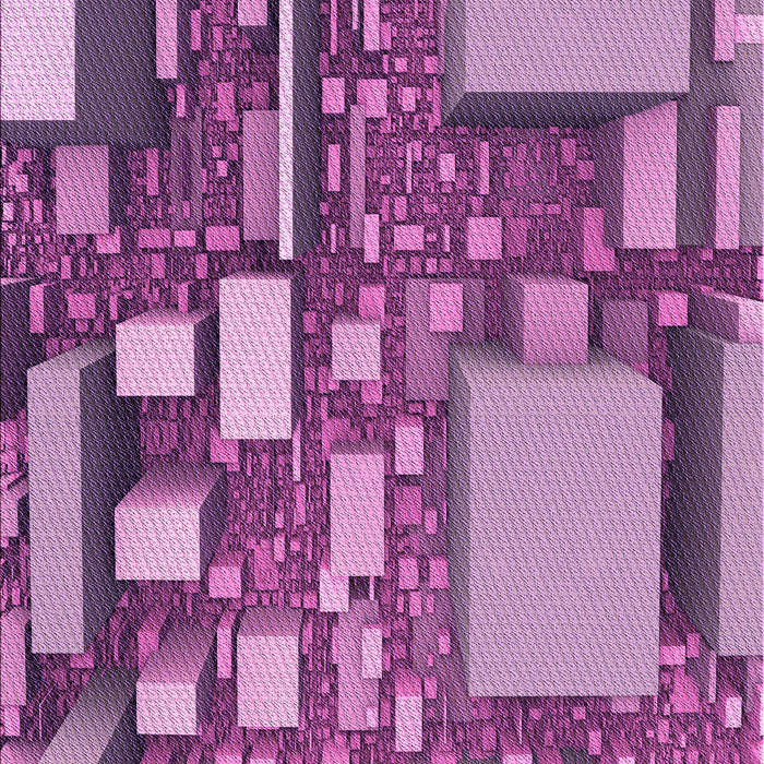 Patterned Dark Magenta Purple Rug, pat566pur