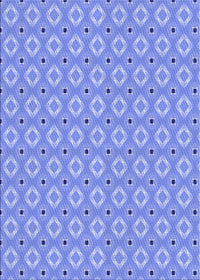 Machine Washable Transitional Sky Blue Rug, wshpat567blu