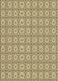 Machine Washable Transitional Brown Rug, wshpat567brn