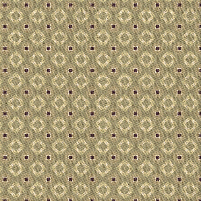 Round Machine Washable Transitional Brown Rug, wshpat567brn