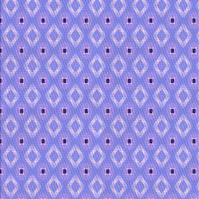 Patterned Light Slate Blue Rug, pat567pur