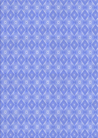 Machine Washable Transitional Light Slate Blue Rug, wshpat568blu