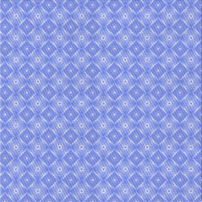 Round Machine Washable Transitional Light Slate Blue Rug, wshpat568blu