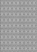 Machine Washable Transitional Cloud Gray Rug, wshpat568gry