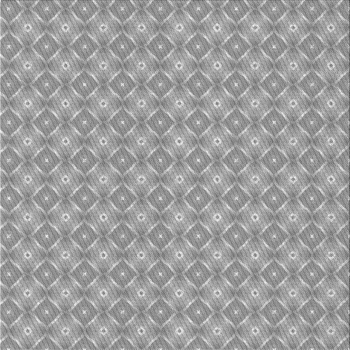 Round Patterned Cloud Gray Rug, pat568gry