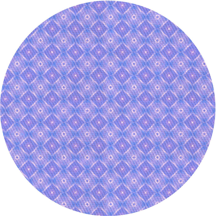 Square Machine Washable Transitional Light Slate Blue Rug in a Living Room, wshpat568pur