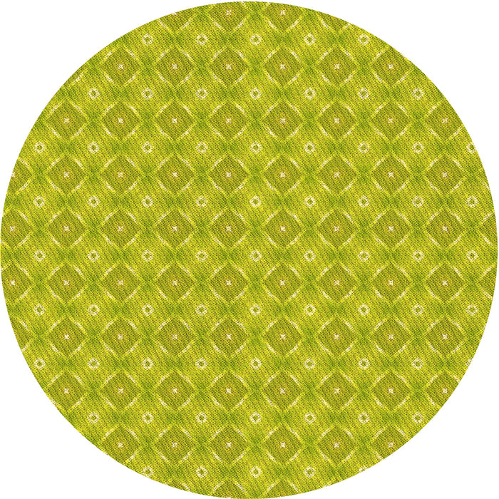 Square Machine Washable Transitional Pistachio Green Rug in a Living Room, wshpat568yw