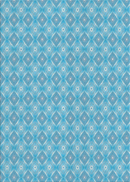 Patterned Blue Ivy Blue Novelty Rug, pat568