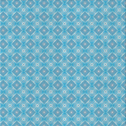 Square Patterned Blue Ivy Blue Novelty Rug, pat568