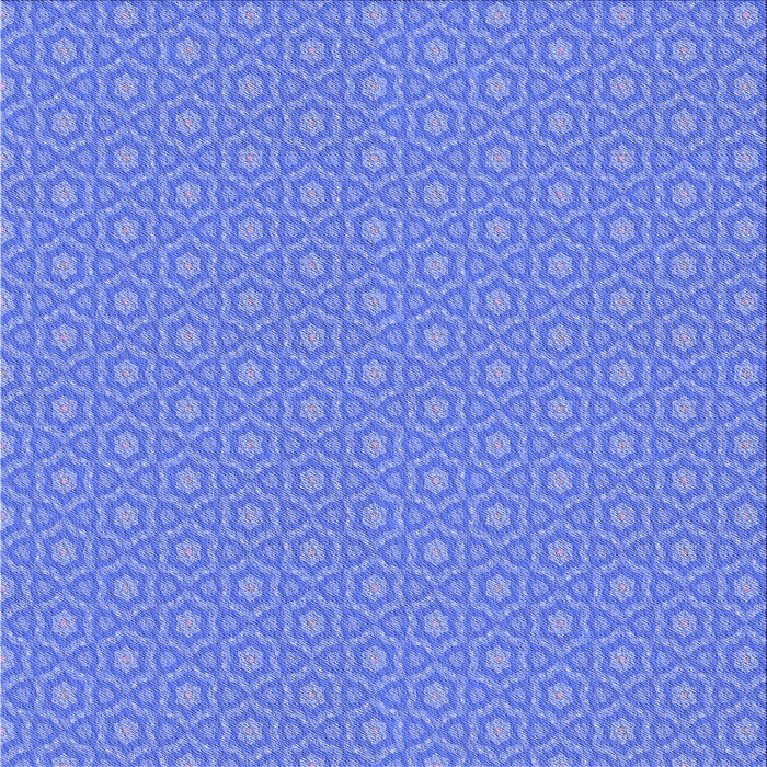 Round Machine Washable Transitional Sky Blue Rug, wshpat569blu