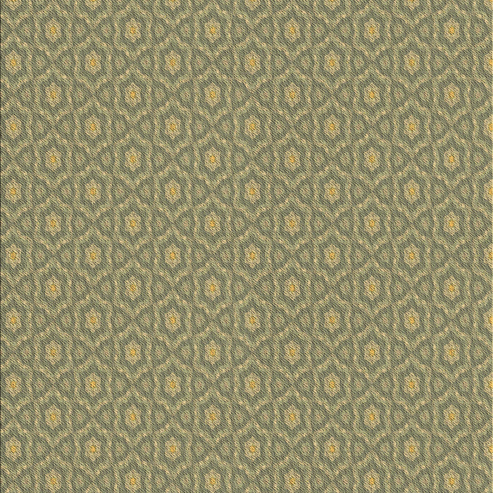 Machine Washable Transitional Brass Green Rug, wshpat569brn