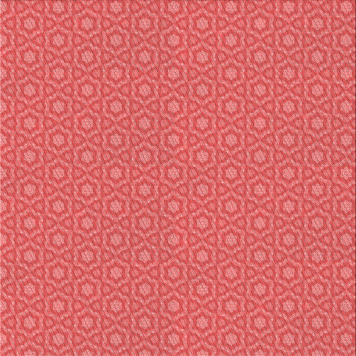 Round Machine Washable Transitional Red Rug, wshpat569rd