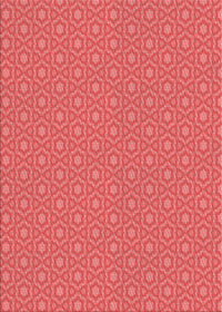 Machine Washable Transitional Red Rug, wshpat569rd