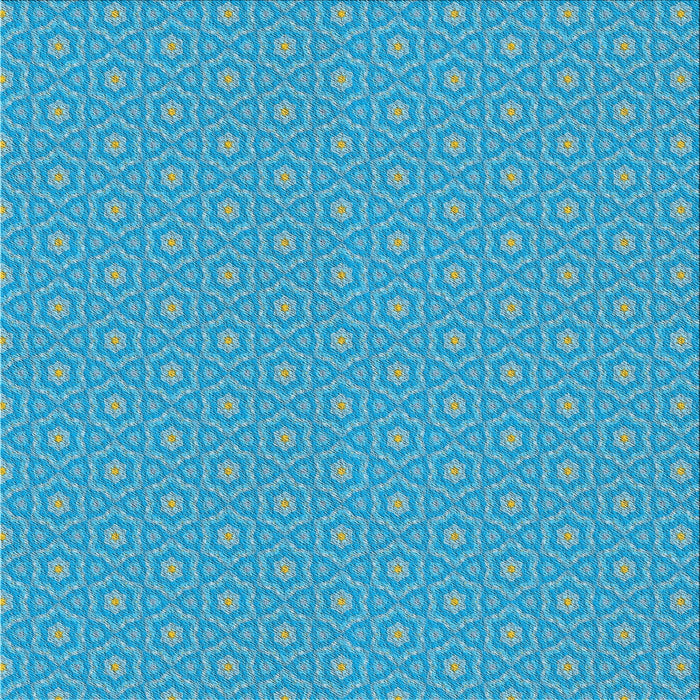 Sideview of Machine Washable Transitional Bright Turquoise Blue Rug, wshpat569