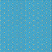 Square Patterned Bright Turquoise Blue Novelty Rug, pat569