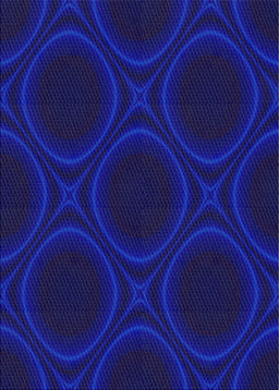 Patterned Earth Blue Novelty Rug, pat56