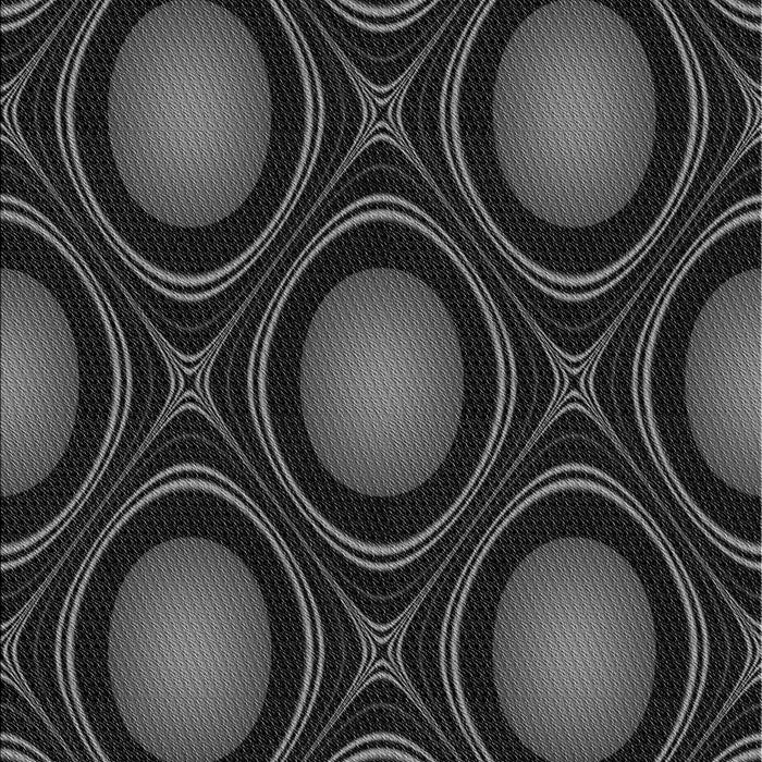 Patterned Midnight Gray Rug, pat57gry