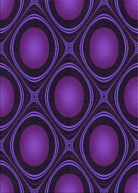 Machine Washable Transitional Indigo Purple Rug, wshpat57pur