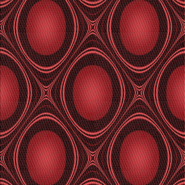 Square Patterned Saffron Red Rug in a Living Room, pat57rd