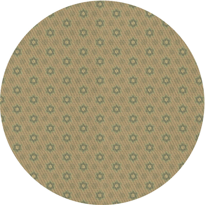 Square Patterned Brown Rug, pat570brn