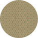 Square Patterned Brown Rug, pat570brn