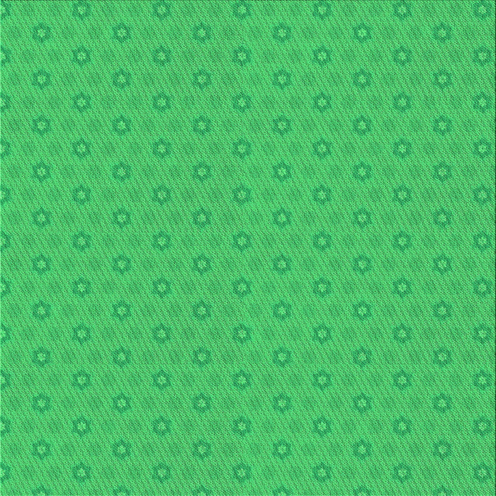 Round Machine Washable Transitional Neon Green Rug, wshpat570grn