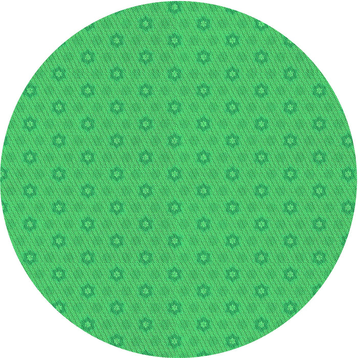 Square Patterned Neon Green Rug, pat570grn