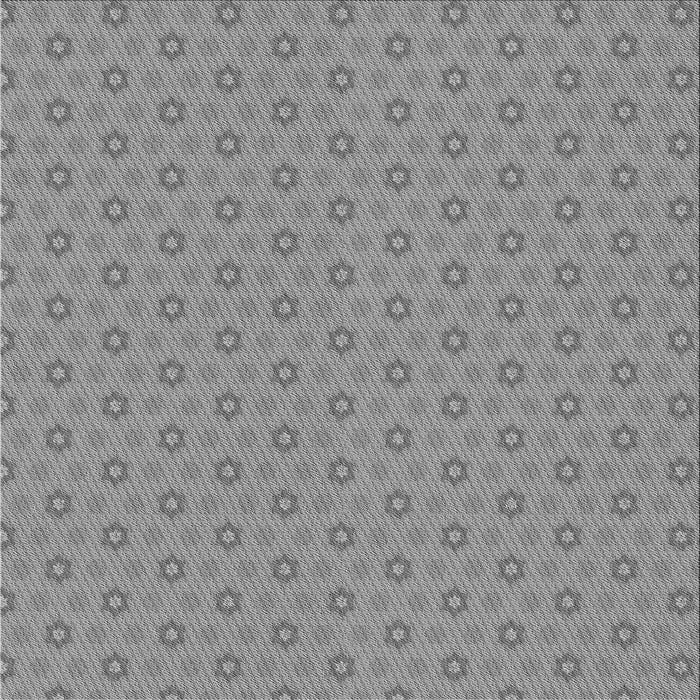 Round Patterned Silver Gray Rug, pat570gry