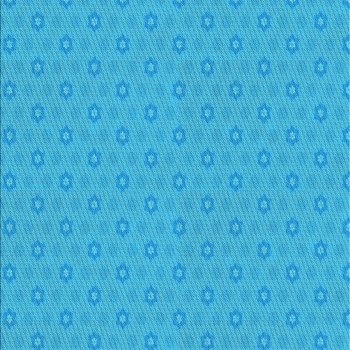 Machine Washable Transitional Deep Sky Blue Rug, wshpat570lblu