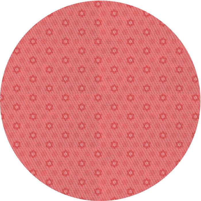 Square Patterned Red Rug, pat570rd