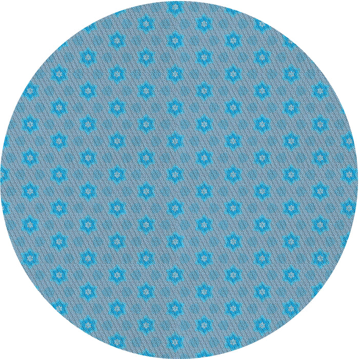 Square Machine Washable Transitional Diamond Blue Rug, wshpat570