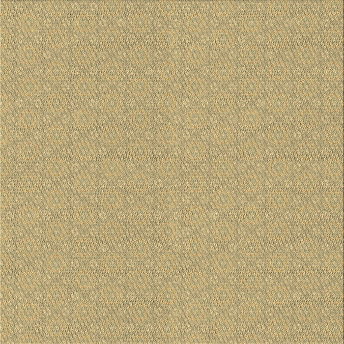 Round Patterned Cinnamon Brown Rug, pat571brn