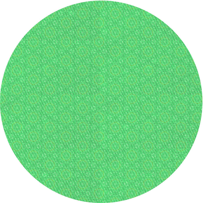 Square Patterned Neon Green Rug, pat571grn