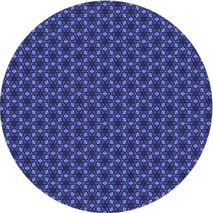 Square Machine Washable Transitional Denim Dark Blue Rug in a Living Room, wshpat572blu