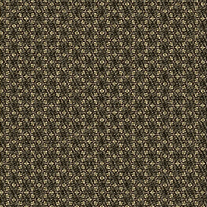 Round Machine Washable Transitional Brown Rug, wshpat572brn