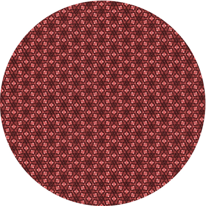 Square Machine Washable Transitional Red Rug in a Living Room, wshpat572rd