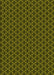 Patterned Dark Yellow Green Rug, pat572yw